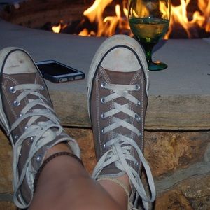 Grey Converse